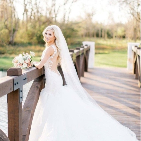 Soft Wedding Veil - Picture 1 of 2